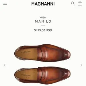 Magnanni | Shoes | Magnanni Mens Loafers Brown Size 95 Never  display picture 1